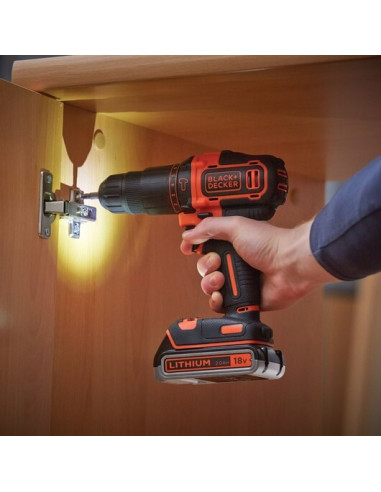 Black & Decker Bdchd18K1B2-Qw Wiertło 1400 Rpm