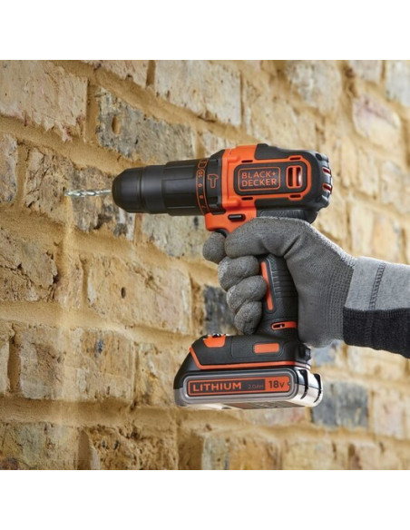 Black & Decker Bdchd18K1B2-Qw Wiertło 1400 Rpm