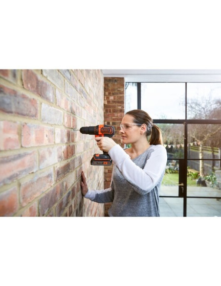 Black & Decker Bdchd18K1B2-Qw Wiertło 1400 Rpm