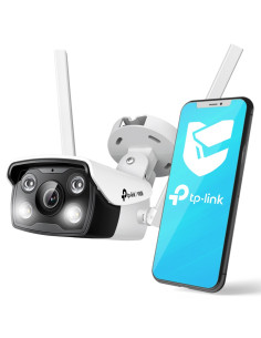 Kamera Tp-Link Vigi C340-W(4Mm) Zewnętrzna, W Pełni Kolorowa Kamera Sieciowa Vigi Typu Bullet, 4Mp
