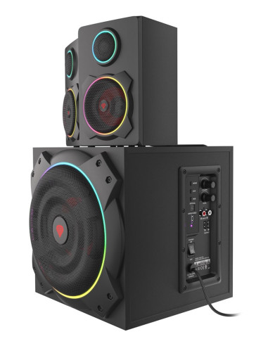 Genesis Helium 800Bt Zestaw Głośników 60 W Uniwersalne Czarny 2.1 Kan. 1-Drożny 30 W Bluetooth