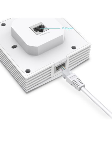 Tp-Link Omada Eap650-Wall 3000 Mbit/S Biały Obsługa Poe