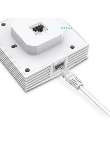 Tp-Link Omada Eap650-Wall 3000 Mbit/S Biały Obsługa Poe