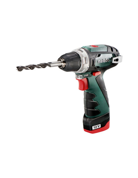 Metabo Powermaxx Bs Basic 1400 Rpm Zamek Centralny 800 G Czarny, Czerwony