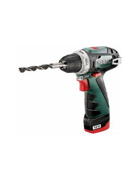 Metabo Powermaxx Bs Basic 1400 Rpm Zamek Centralny 800 G Czarny, Czerwony