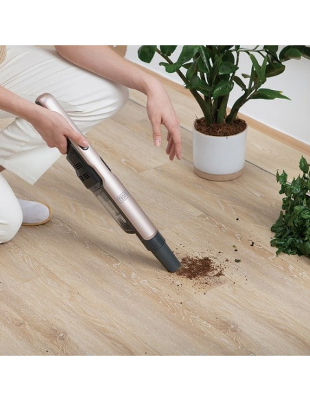 Black & Decker Dvc320Brg Odkurzacz Przenośny Złoto Różowe Bez Worka