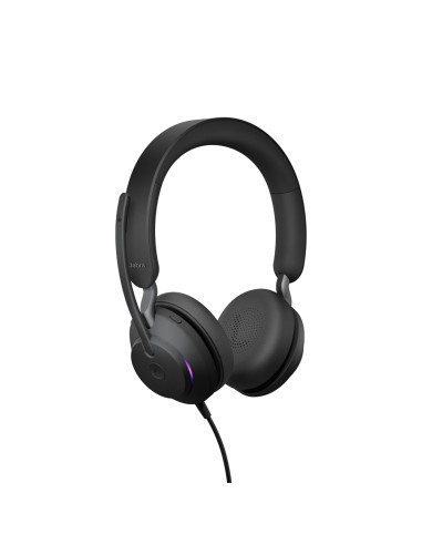 Jabra 24189-999-899 Słuchawki/Zestaw Słuchawkowy Przewodowa Opaska Na Głowę Połączenia/Muzyka Usb Type-C Czarny