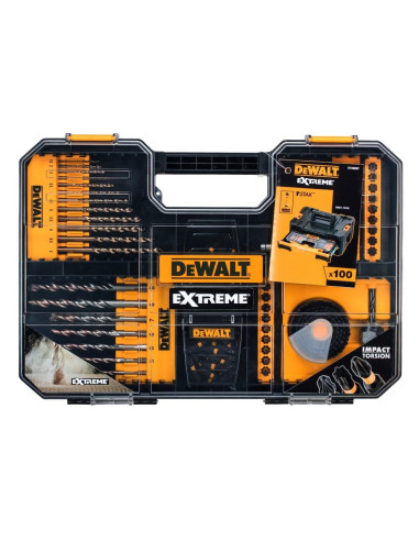 Zestaw Wierteł Dewalt Extreme Dt70620T-Qz (100 Szt.)