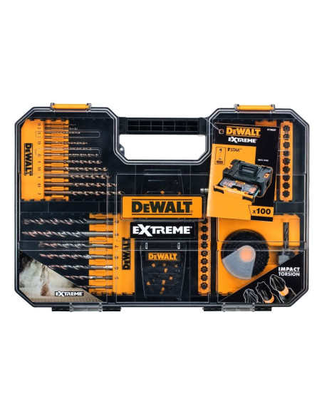Zestaw Wierteł Dewalt Extreme Dt70620T-Qz (100 Szt.)
