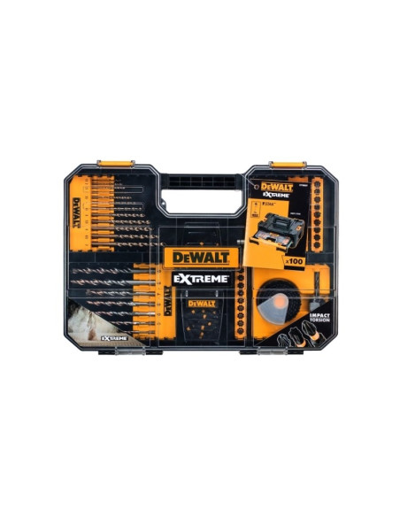 Zestaw Wierteł Dewalt Extreme Dt70620T-Qz (100 Szt.)