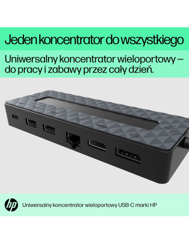 Hp 50H55Aa Usb 3.2 Gen 2 (3.1 Gen 2) Type-C Czarny