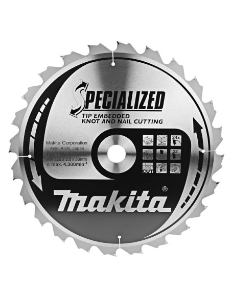 Makita Piła Tarczowa  355X30X 24Z Specjalized    B-33087