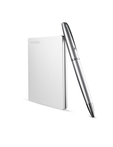 Dysk Hdd Toshiba Canvio Slim 1Tb Hdtd310Es3D, Srebny