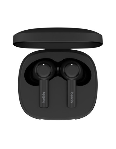Słuchawki Bezprzewodowe Douszne Belkin Soundform Pulse Noise Cancellation Earbuds Anc Bt5.2 Ipx5 Black