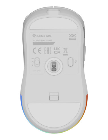 Genesis Zircon Xiii Myszka Gaming Oburęczny Rf Wireless + Usb Type-C Optyczny 26000 Dpi