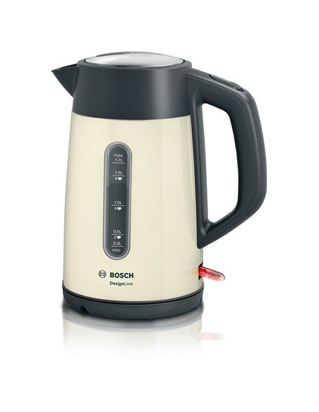 Bosch Twk4P437 Czajnik Elektryczny 1,7 L 2400 W Beżowy, Czarny