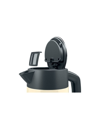 Bosch Twk4P437 Czajnik Elektryczny 1,7 L 2400 W Beżowy, Czarny
