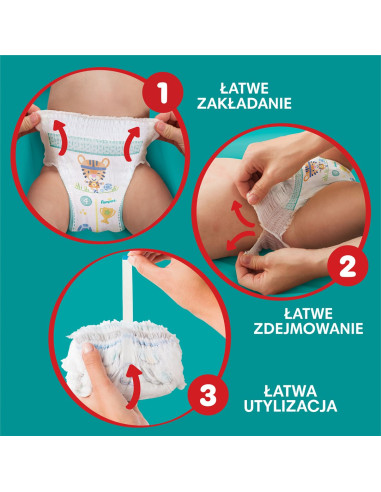 Pampers Pieluchy Mth Rozm 3, 6-11Kg, 204Szt.