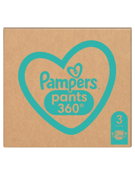 Pampers Pieluchy Mth Rozm 3, 6-11Kg, 204Szt.