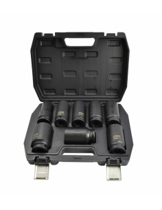 Aw Zestaw Nasadek Udarowych 3/4"  8Cz. Długie Black Line