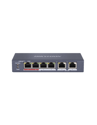 Switch Poe Hikvision Ds-3E0106P-E/M 6-Portowy