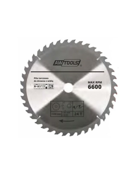 Awtools Aw48494 Ostrze Do Piły Tarczowej