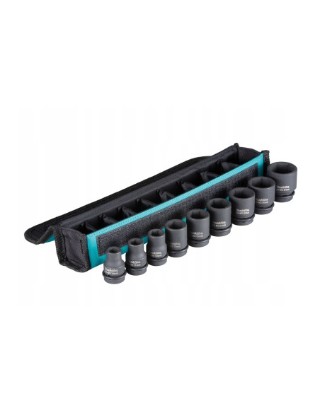 Makita Zestaw Nasadek Udarowych 1/2" 9Szt. 10-27Mm    E-16617