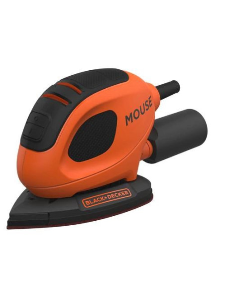 Black & Decker Bew230K Szlifierka Orbitalna 11000 Rpm Czarny, Pomarańczowy 55 W
