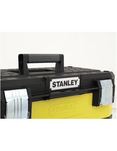 Stanley 1-95-612 Pudełko Na Narzędzia Przybornik Metal, Plastik Czarny, Żółty