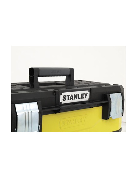 Stanley 1-95-612 Pudełko Na Narzędzia Przybornik Metal, Plastik Czarny, Żółty