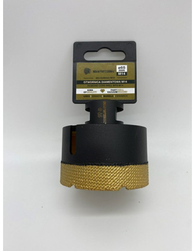 Korona Diamentowa M14  65Mm Wiercenie Na Sucho /Indian Professional