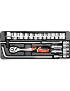 Zestaw Kluczy 1/2" 25 Elementów 2