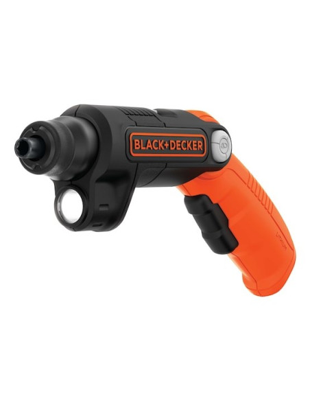 Black & Decker Bdcsfl20C-Qw Czarny, Pomarańczowy