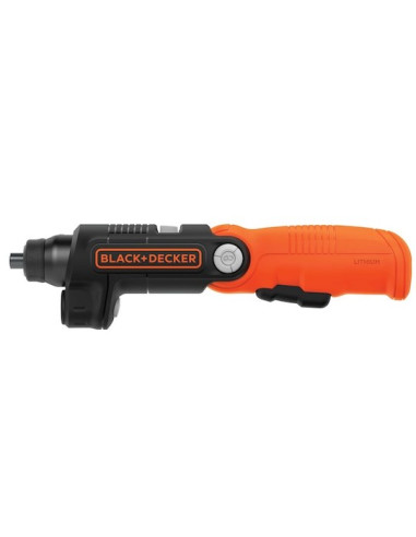 Black & Decker Bdcsfl20C-Qw Czarny, Pomarańczowy