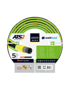 Wąż Ogrodowy Cellfast 15-120 Green Ats2™ 3/4" 25M