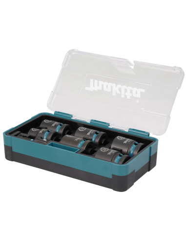 Makita E-16592 Gniazdo Udarowe Wpływ Socket Set Czarny, Morski