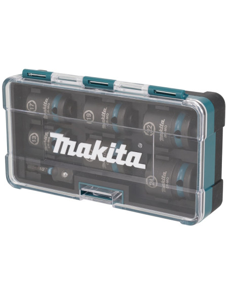 Makita E-16592 Gniazdo Udarowe Wpływ Socket Set Czarny, Morski