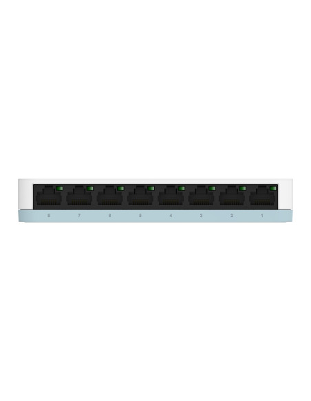 D-Link Dgs-1008D/E Łącza Sieciowe Nie Zarządzany Gigabit Ethernet (10/100/1000) Czarny