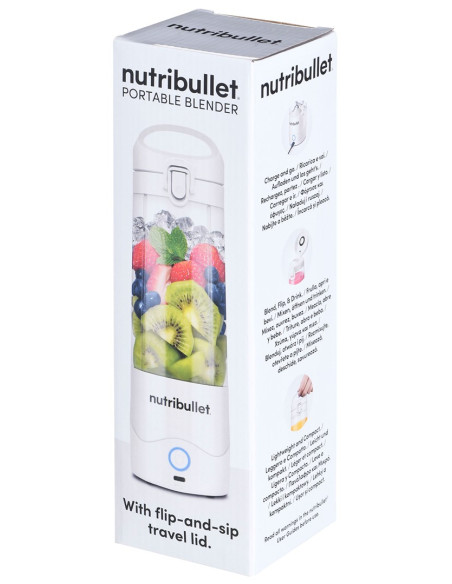 Blender Bezprzewodowy Nutribullet Nbp003W Biały