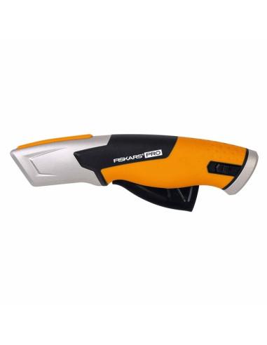 Fiskars 1062938 Nożyk Czarny, Pomarańczowy Brzytwa