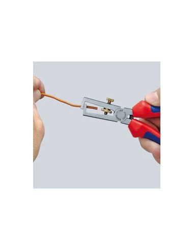 Knipex 11 02 160 Narzędzie Do Zdejmowania Izolacji Niebieski, Czerwony
