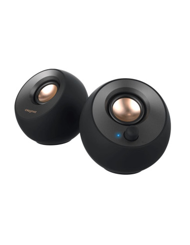 Glosniki 2.0 Pebble  V2  Usb-C Czarne