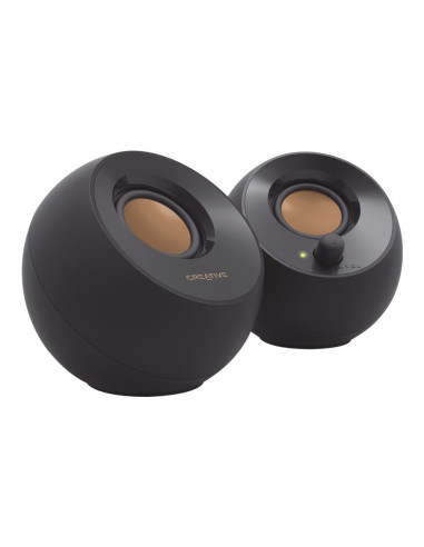 Glosniki 2.0 Pebble  V2  Usb-C Czarne