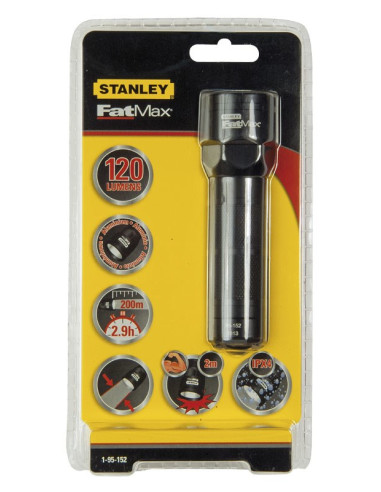 Stanley Fatmax Czarny Latarka Ręczna Led