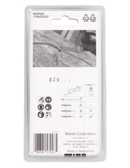 Makita B-66363 Wielofunkcyjna Końcówka Do Narzędzi Ostrze Piły