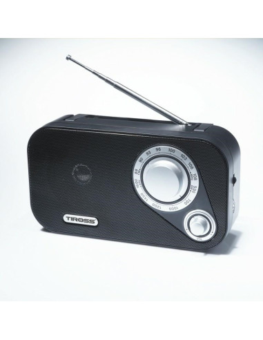 Tiross Radio Przenośne Na Baterie Ts462