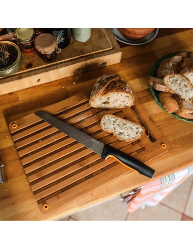 Fiskars 1057538 Nóź Kuchenny Stal Nierdzewna 1 Szt. Nóż Do Chleba