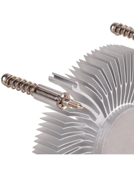 Silverstone Nt09-115X Procesor Chlodnica/Wentylator 9,2 Cm Aluminium, Czarny