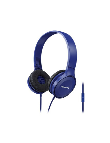 Panasonic Rp-Hf100Me Zestaw Słuchawkowy Przewodowa Opaska Na Głowę Połączenia/Muzyka Niebieski