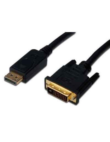 Kabel Assmann Ak-340301-020-S (Displayport M - Dvi-D M  2M  Kolor Czarny)